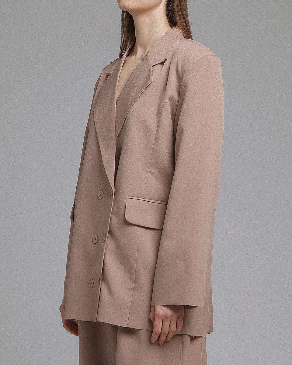 Oversized Blazer - Taupe